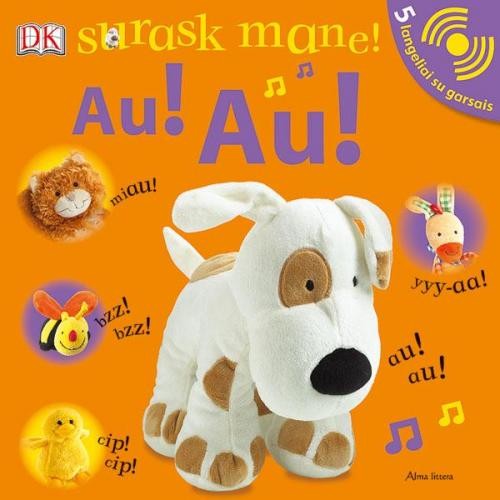 Surask mane! Au! Au! 5 langeliai su garsais