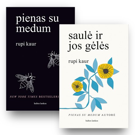 Rupi Kaur 2 knygų rinkinys