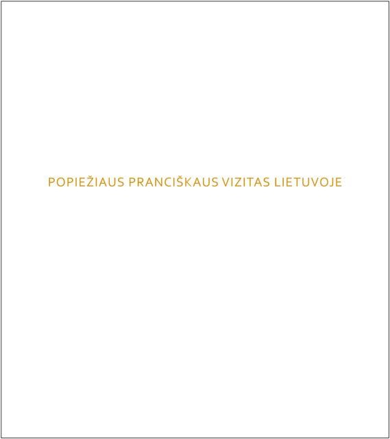 Popiežiaus Pranciškaus vizitas Lietuvoje