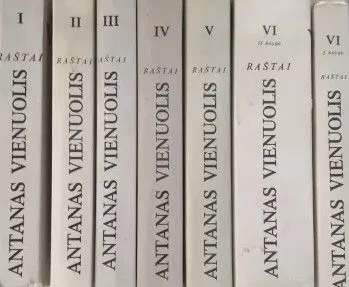 Antanas Vienuolis. Raštai 1-7 tomai ( 7 knygos)