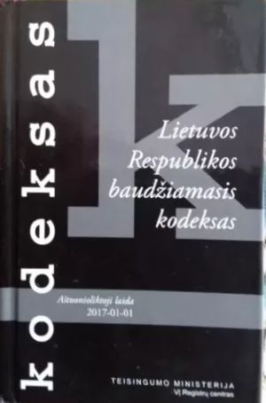 Lietuvos Respublikos baudžiamasis kodeksas