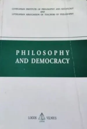 Philosophy and Democracy