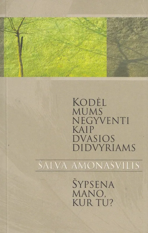 Kodėl mums negyventi kaip dvasios didvyriams