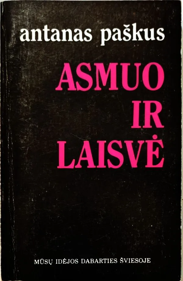Asmuo ir laisvė