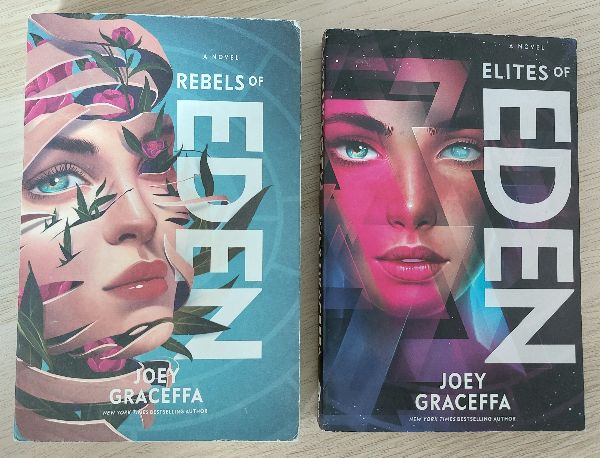 Elites of Eden: A Novel (2) 2018; Rebels of Eden: A Novel (3) 2019
