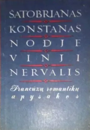 PRANCŪZŲ ROMANTIKŲ APYSAKOS