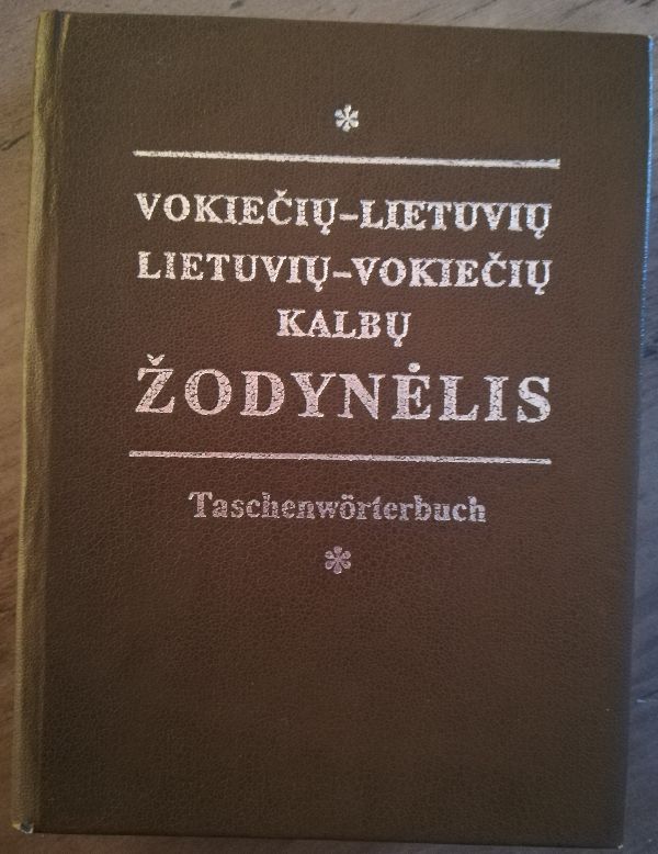 Vokiečių-lietuvių, lietuvių-vokiečių kalbų žodynėlis