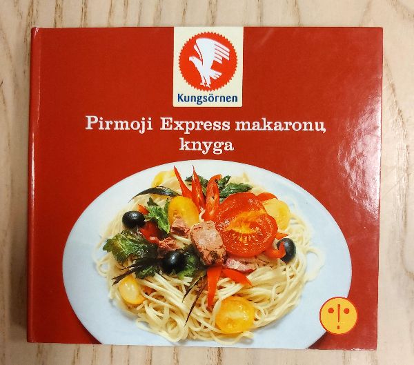 Pirmoji Ekspress makaronų knyga