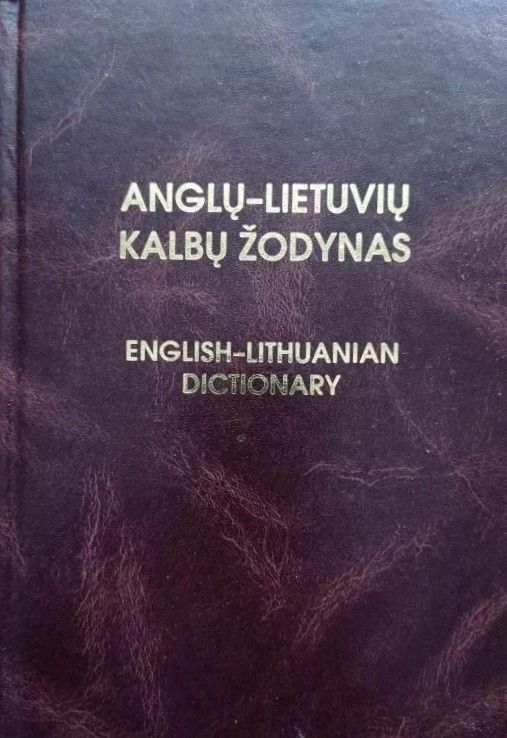 Anglų-lietuvių kalbų žodynas