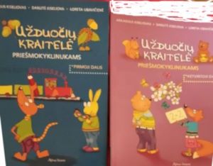 Užduočių kraitelė priesmokyklinukams I ir IV dalys
