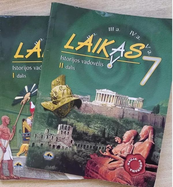 Laikas. Istorijos vadovėlis 7 klasei, I + 2 dalys