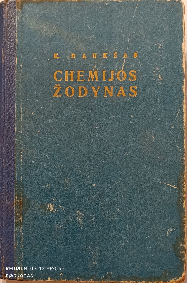 Chemijos žodynas