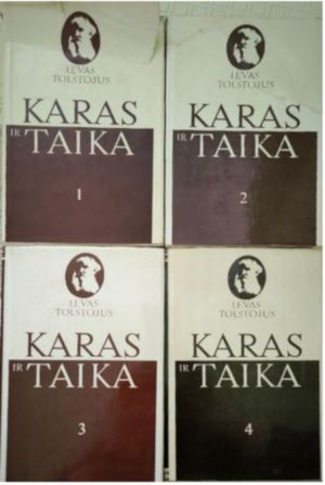 Karas ir taika 1-4 tomai