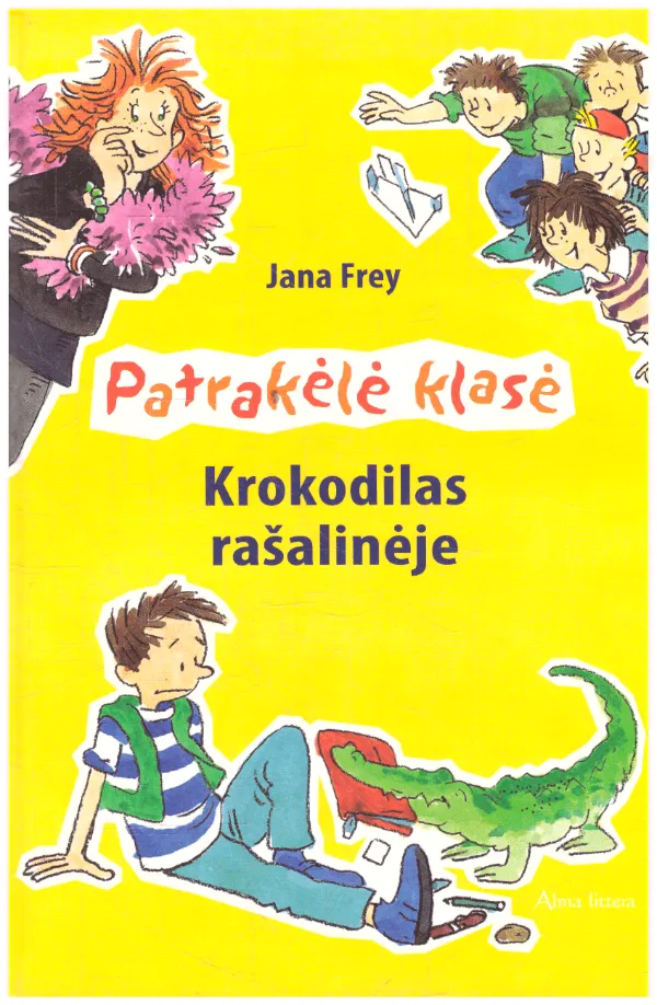 Patrakėlė klasė. Krokodilas rašalinėje
