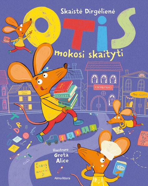 Otis mokosi skaityti