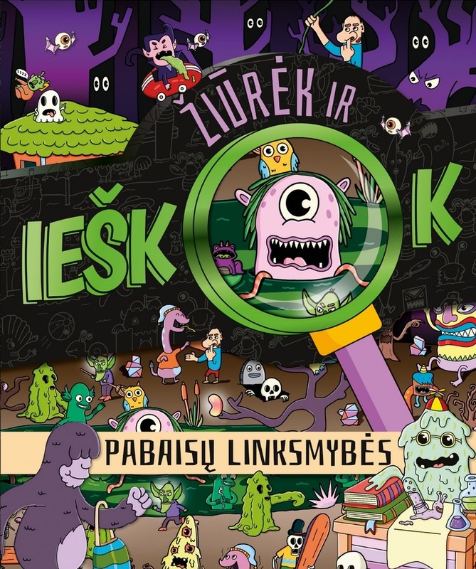 Pabaisų linksmybės. Žiūrėk ir ieškok