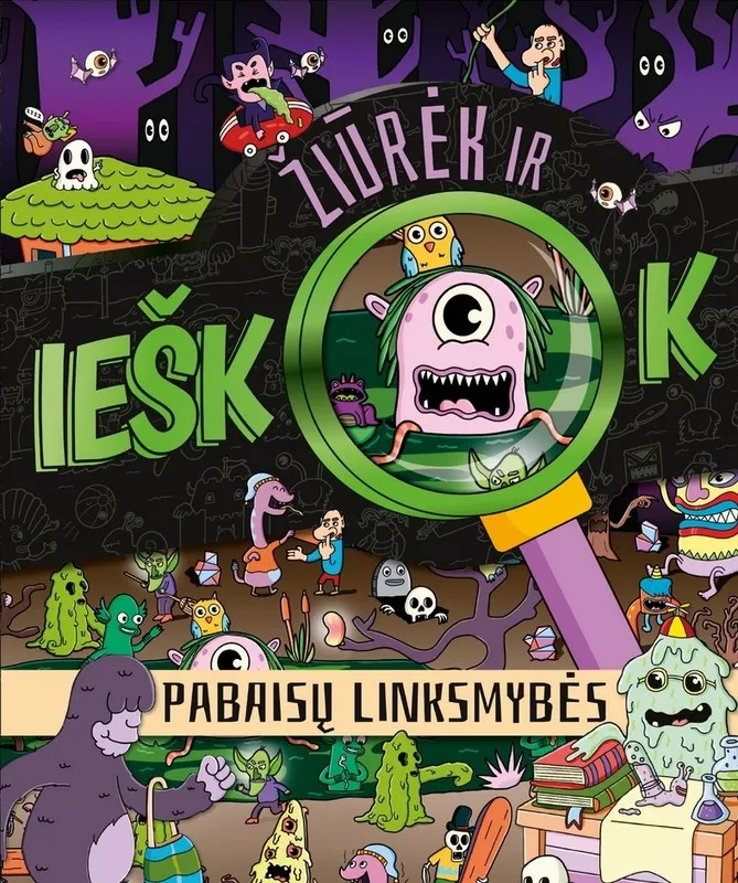Pabaisų linksmybės. Žiūrėk ir ieškok