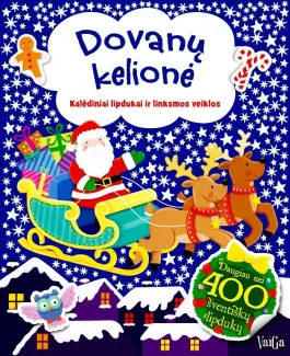 "Dovanų kelionė. Veiklos knyga su lipdukais", 3+