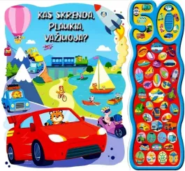 "Kas skrenda, plaukia, važiuoja? Su 50 garsų", 12+ mėn.