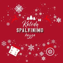 "Kalėdų spalvinimo knyga"