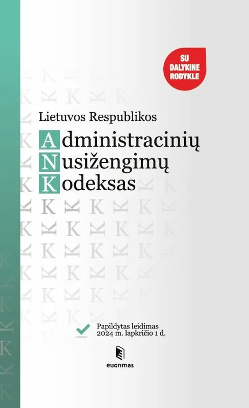Lietuvos Respublikos administracinių nusižengimų kodeksas