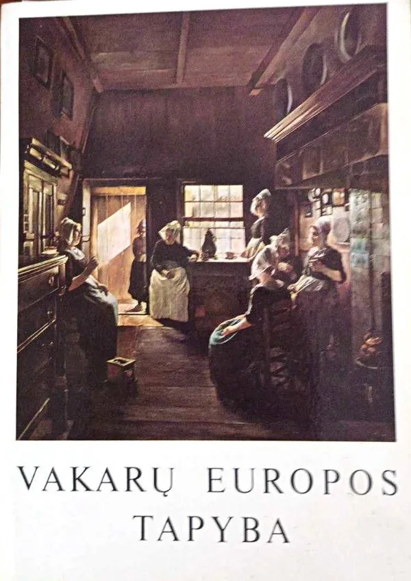 Vakarų Europos tapyba, atvirukų rink.(18vnt.)