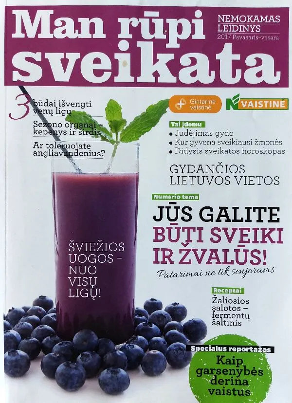 Man rūpi sveikata 2017 Pavasaris - vasara