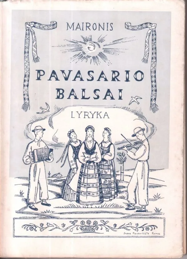 Pavasario balsai. Lyryka