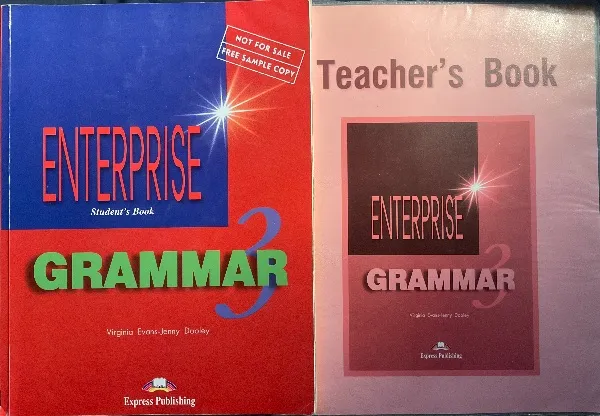 ENTERPRISE 3 GRAMMAR Student’s book + Teacher’s book