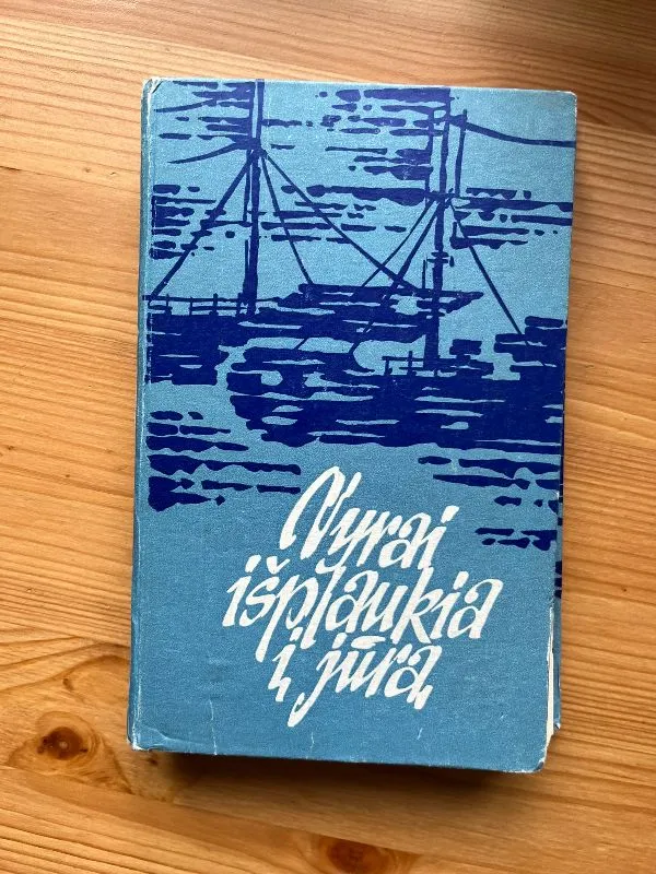 Vyrai išplaukia į jūrą