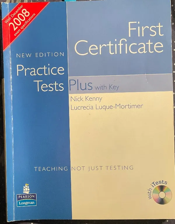 First Certificate Practice Tests Plus with key New edition, with iTests