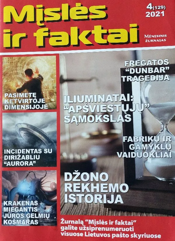 Mįslės ir faktai 2021 m. Nr. 4 (129)