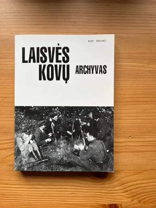 Laisvės kovų archyvas Nr. 13