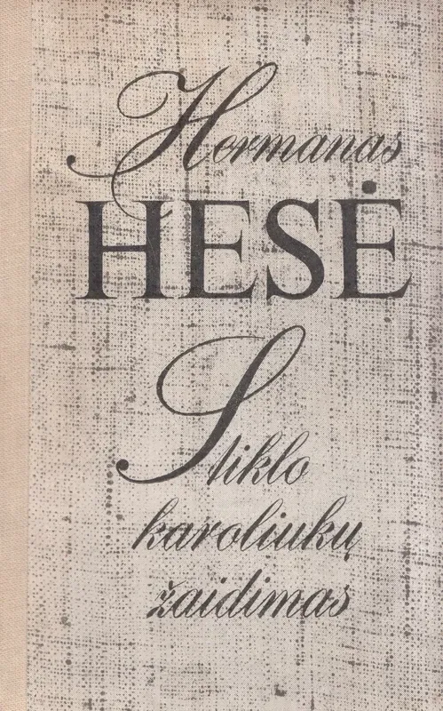 Stiklo karoliukų žaidimas