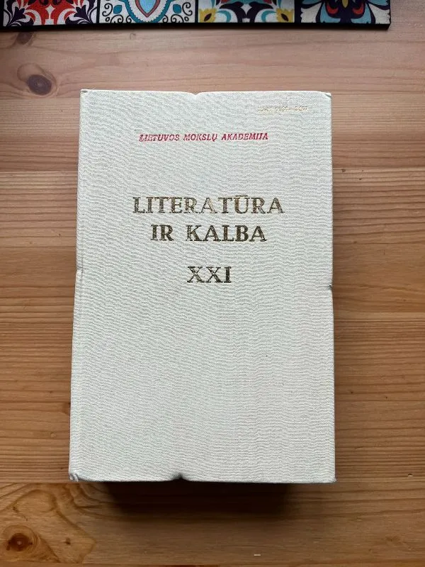 Literatūra ir kalba XXI: Maironis