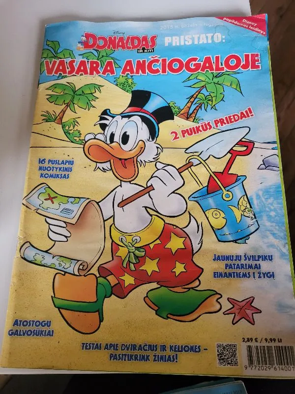 Donaldas ir kiti. Vasara ančiogaloje