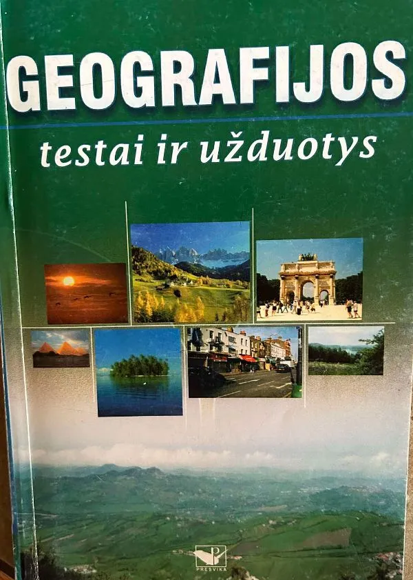 Geografijos testai ir užduotys