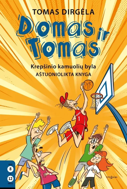 Domas ir Tomas. Krepšinio kamuolių byla. 18 knyga