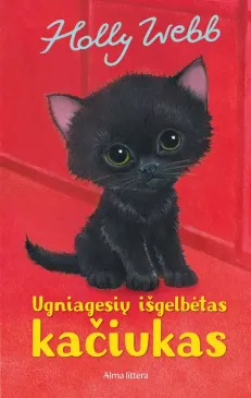 Ugniagesių išgelbėtas kačiukas