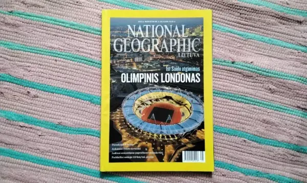 NATIONAL GEOGRAPHIC Ist Saido atgimimas OLIMPINIS LONDONAS 2012/8