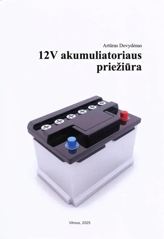 12V akumuliatoriaus priežiūra