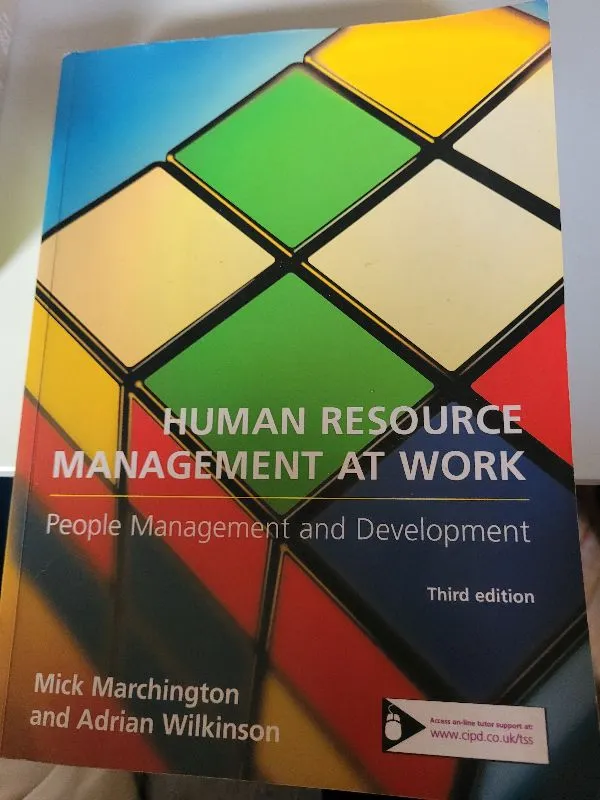 Human Resource Management at Work: People Management and Development