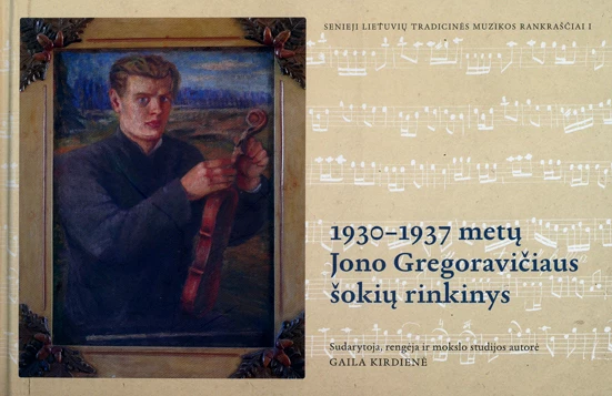 1930–1937 metų Jono Gregoravičiaus šokių rinkinys