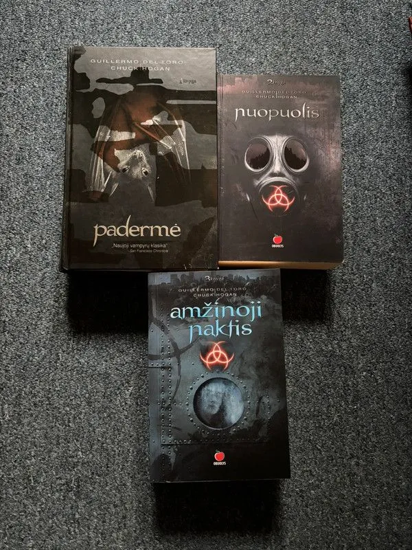 Padermės trilogija: Padermė + Nuopolis + Amžinoji naktis