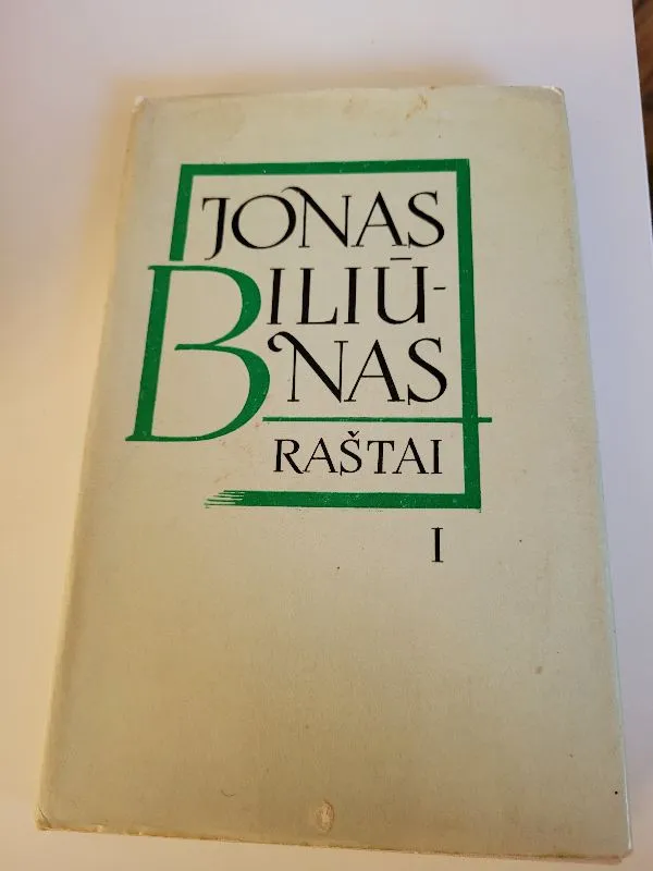 Raštai I tomas