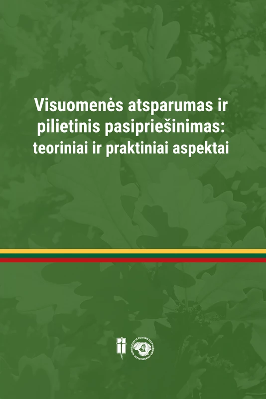 Visuomenės atsparumas ir pilietinis pasipriešinimas