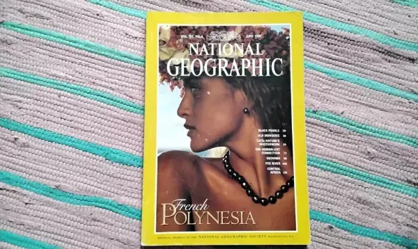 NATIONAL GEOGRAPHIC french POLYNESIA 1997/6