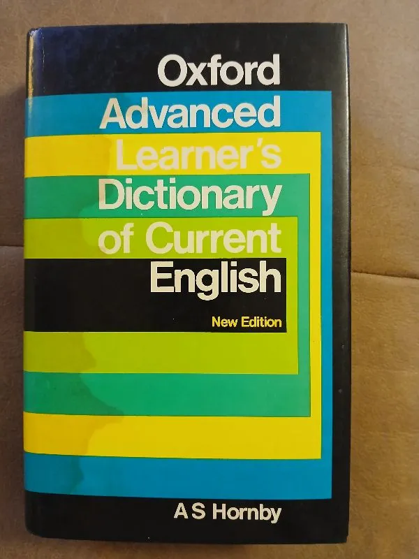 Oxford advanced learners dictionary of current english