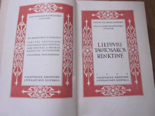 Lietuvių tautosakos rinktinė