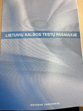Lietuvių kalbos testų pasaulyje